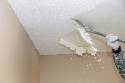 Popcorn Ceiling Scraping